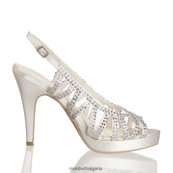 булчинска обувка Menbur летисия бяло Жени 086RR42290