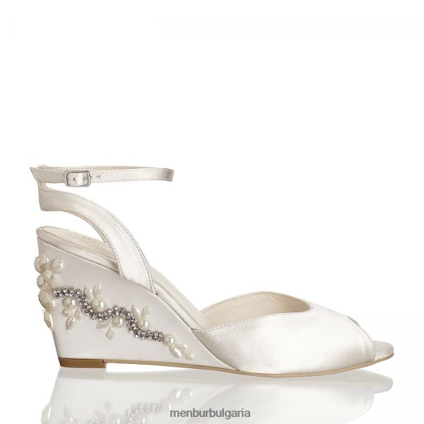 булчинска обувка Menbur естела бяло Жени 086RR42320