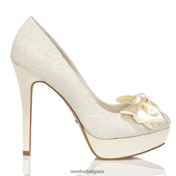 булчинска обувка Menbur фауния бяло Жени 086RR42413