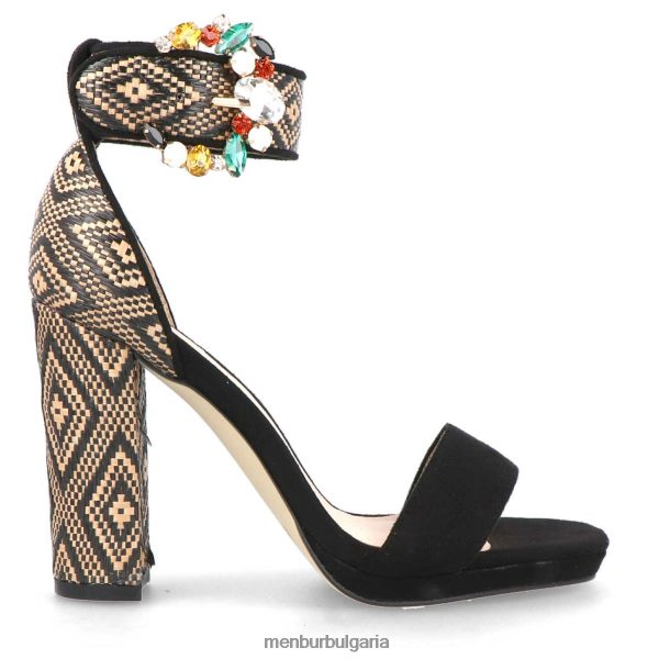 ежедневни шик обувки Menbur арола черен Жени 086RR4212