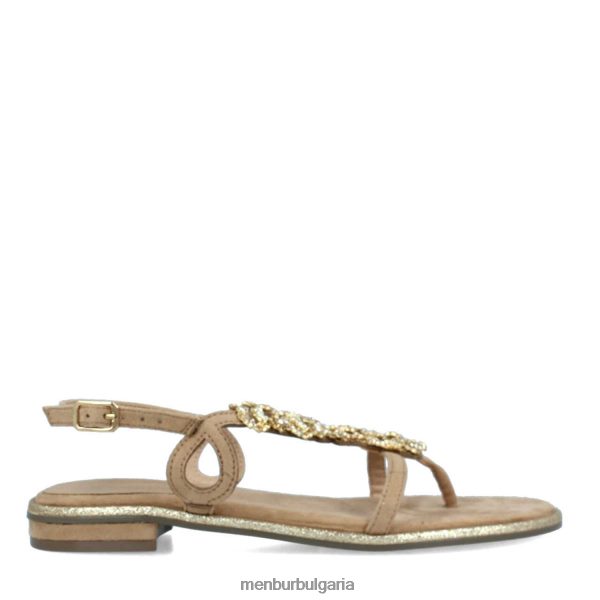 ежедневни шик обувки Menbur новарезе бежово Жени 086RR4234