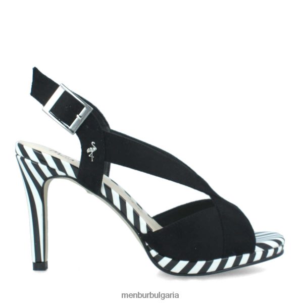 ежедневни шик обувки Menbur прегола черен Жени 086RR4253