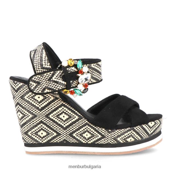 ежедневни шик обувки Menbur кастело черен Жени 086RR4297