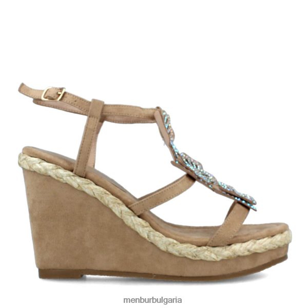 ежедневни шик обувки Menbur беламонте бежово Жени 086RR43042