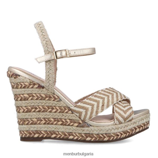 ежедневни шик обувки Menbur кампофилон злато Жени 086RR43079