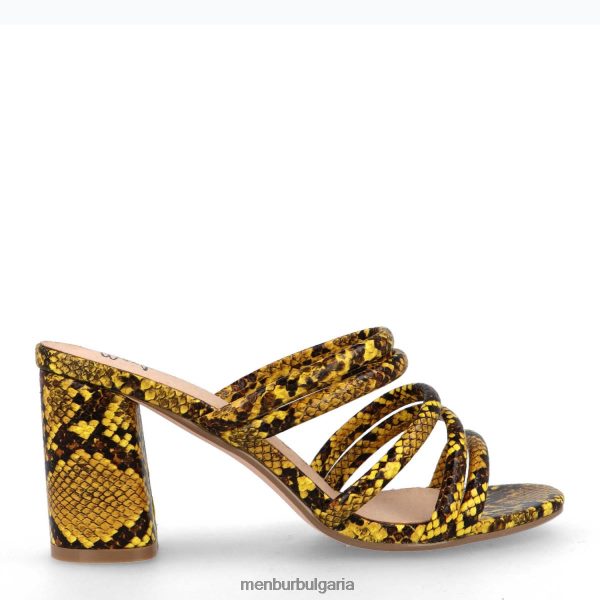 ежедневни шик обувки Menbur баски жълто Жени 086RR43163