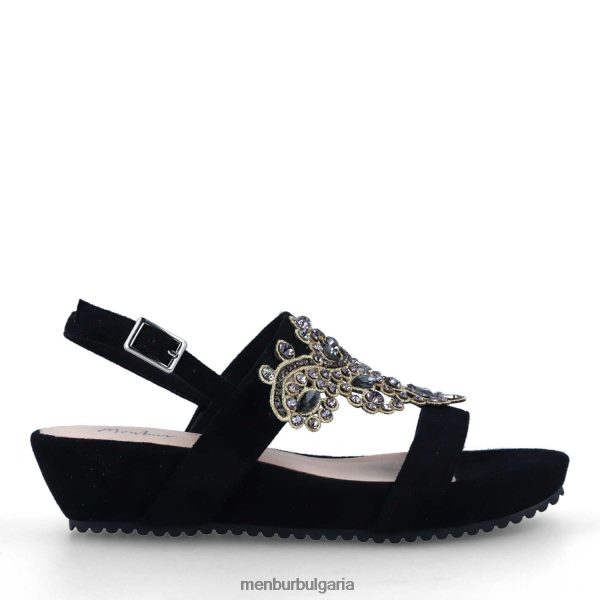 ежедневни шик обувки Menbur велано черен Жени 086RR4318