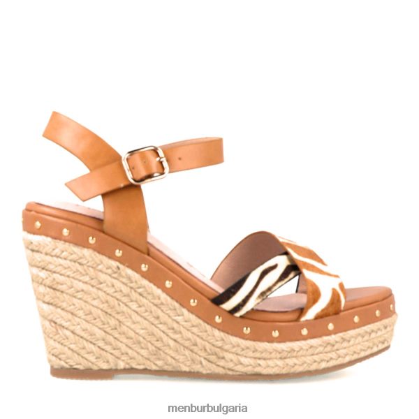 ежедневни шик обувки Menbur бусала кафяво Жени 086RR43190