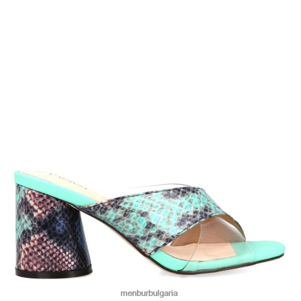 ежедневни шик обувки Menbur догана зелено Жени 086RR43216