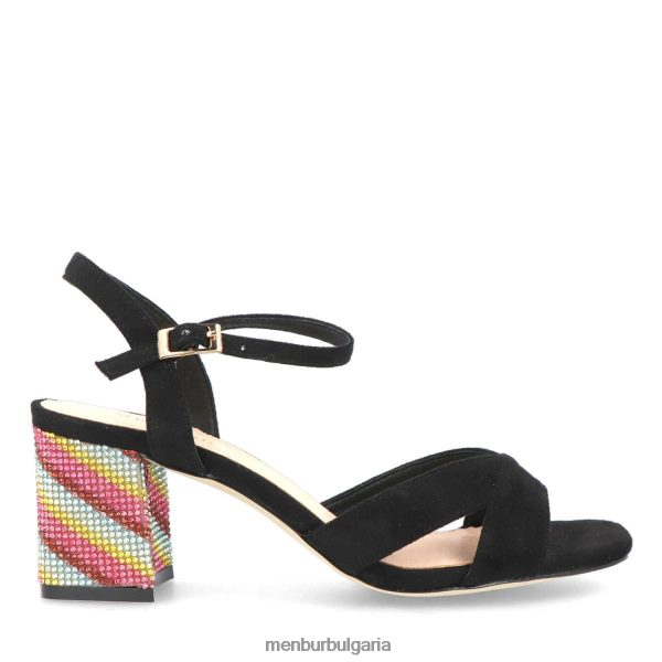 ежедневни шик обувки Menbur кремаско черен Жени 086RR43248