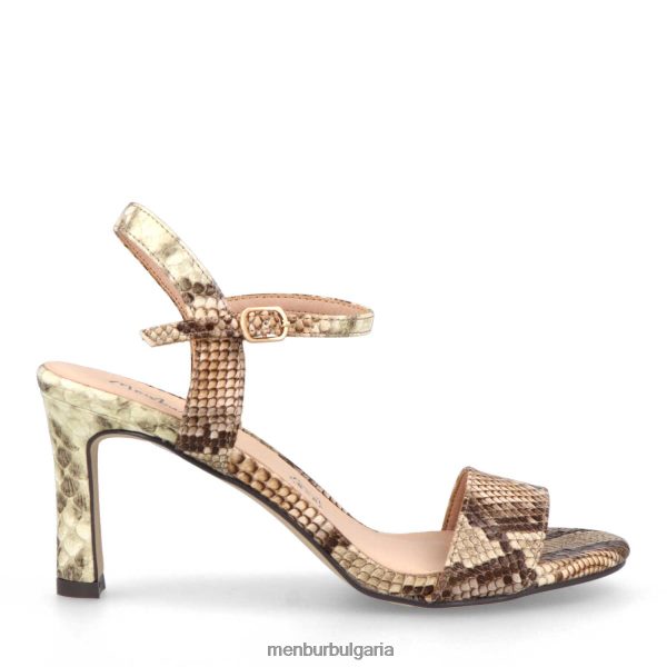 ежедневни шик обувки Menbur полесино бежово Жени 086RR43278