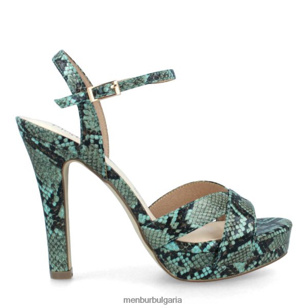 ежедневни шик обувки Menbur каделбоско зелено Жени 086RR43296