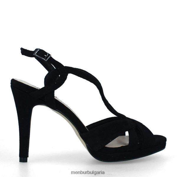 ежедневни шик обувки Menbur бордонаро черен Жени 086RR43304