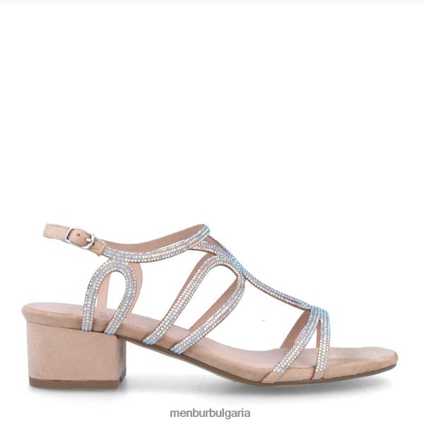 ежедневни шик обувки Menbur баскейп бежово Жени 086RR43322
