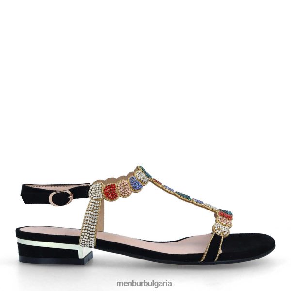 ежедневни шик обувки Menbur камък черен Жени 086RR43333