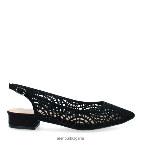 ежедневни шик обувки Menbur тиберина черен Жени 086RR4334