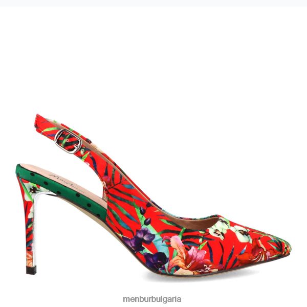 ежедневни шик обувки Menbur берзи червен Жени 086RR43348