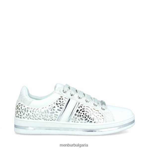 ежедневни шик обувки Menbur тесте сребро Жени 086RR43427