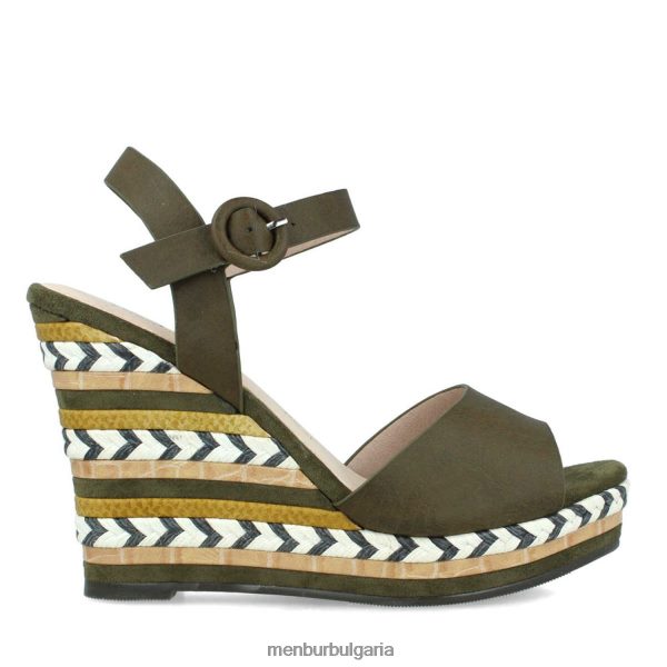 ежедневни шик обувки Menbur барбанела зелено Жени 086RR43434