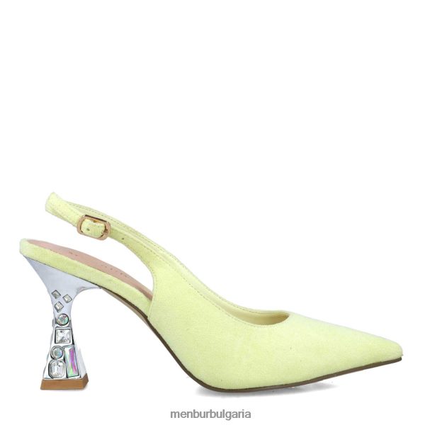 ежедневни шик обувки Menbur ениф жълто Жени 086RR43493