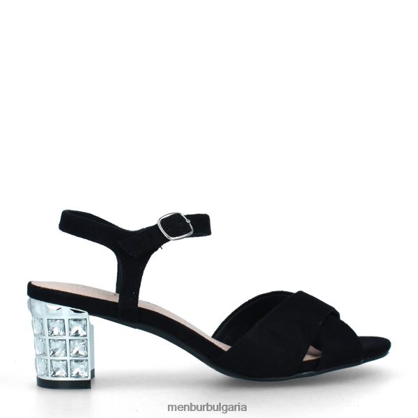 ежедневни шик обувки Menbur боргата черен Жени 086RR43580