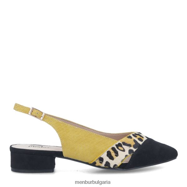 ежедневни шик обувки Menbur берсано жълто Жени 086RR43582