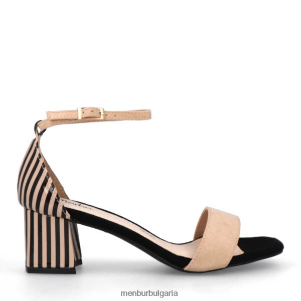 ежедневни шик обувки Menbur благословено бежово Жени 086RR43595