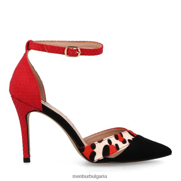 ежедневни шик обувки Menbur бисенти червен Жени 086RR43596