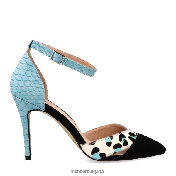 ежедневни шик обувки Menbur бисенти азул кларо Жени 086RR43597