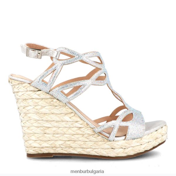 ежедневни шик обувки Menbur бити сребро Жени 086RR43613