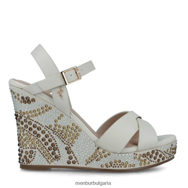 ежедневни шик обувки Menbur бирбеси бежово Жени 086RR43626