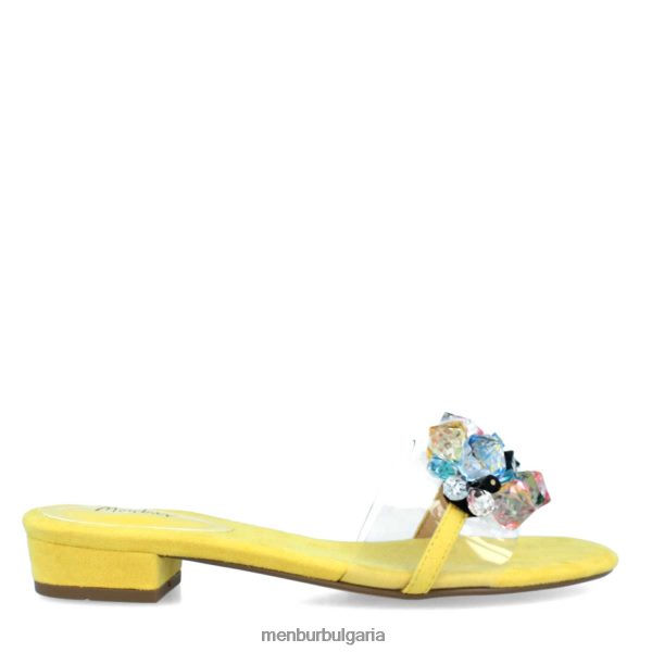 ежедневни шик обувки Menbur камисано жълто Жени 086RR43634
