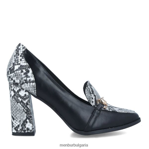 ежедневни шик обувки Menbur лупия черен Жени 086RR4404