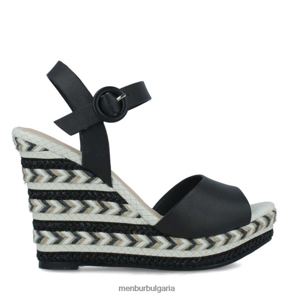 ежедневни шик обувки Menbur барбанела черен Жени 086RR4436