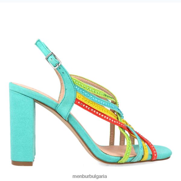 ежедневни шик обувки Menbur Кастро зелено Жени 086RR4494
