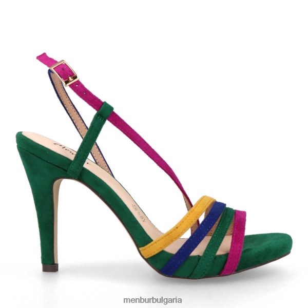 ежедневни шик обувки Menbur мерл зелено Жени 086RR4537