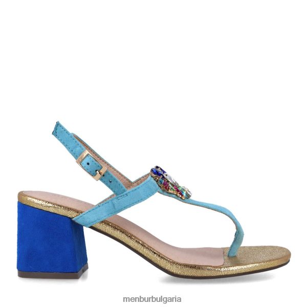 ежедневни шик обувки Menbur бориана azul medio Жени 086RR43119