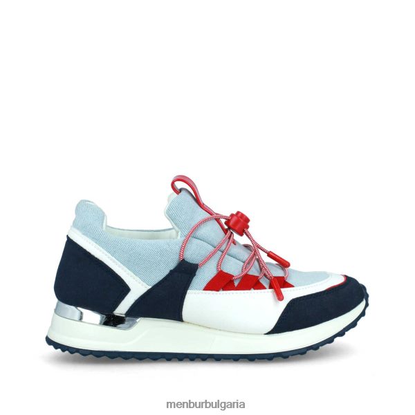 ежедневни шик обувки Menbur калабра azul medio Жени 086RR4429