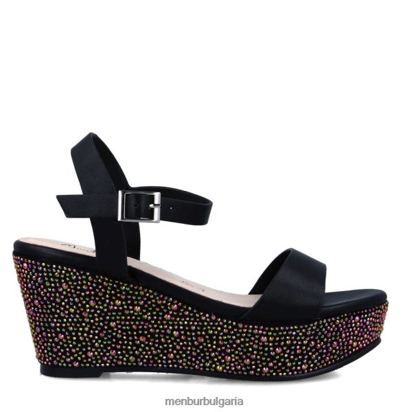 ежедневни шик обувки Menbur blumau черен Жени 086RR4547