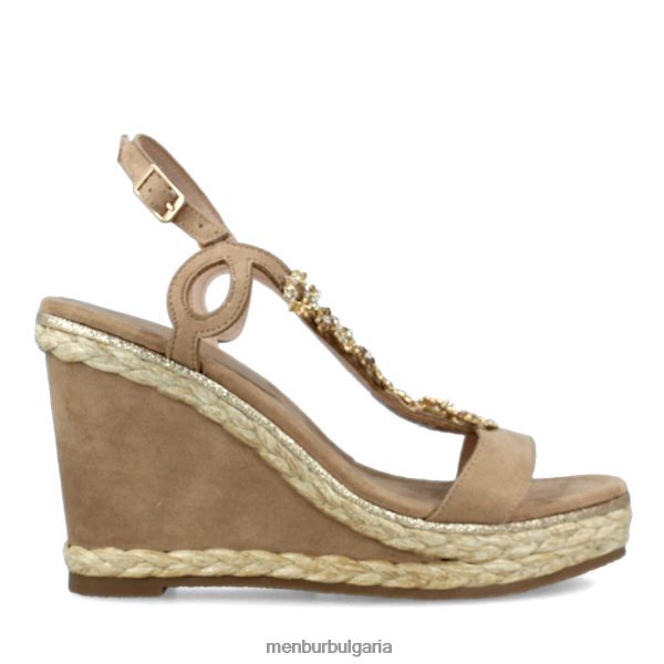 ежедневни шик обувки Menbur ceppaloni бежово Жени 086RR43044