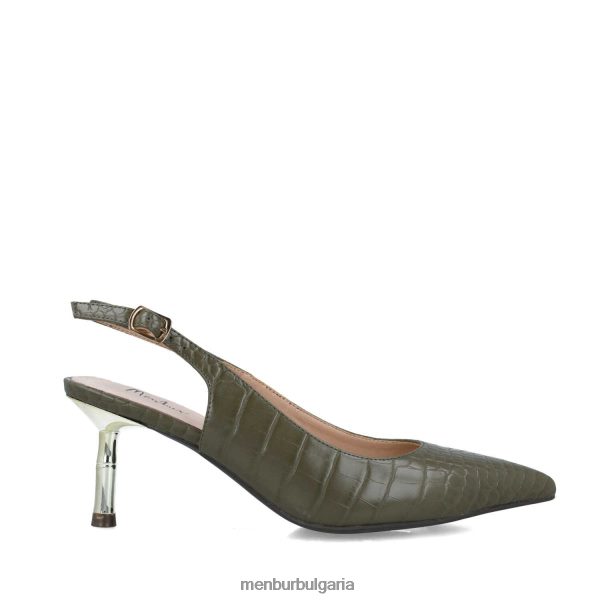 ежедневни шик обувки Menbur lacerta зелено Жени 086RR42979