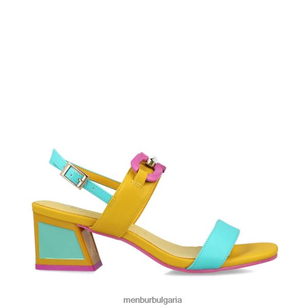 сандали Menbur малка мечка жълто Жени 086RR4125