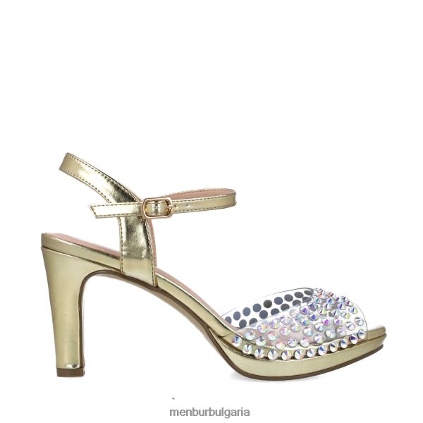 сандали Menbur ара злато Жени 086RR42526