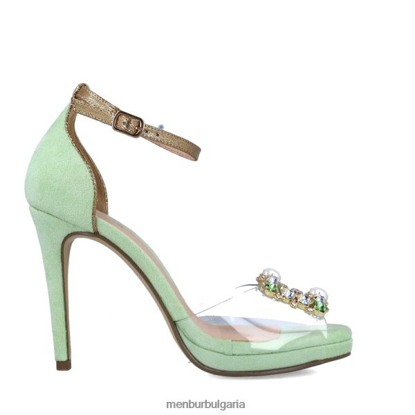 сандали Menbur паво зелено Жени 086RR42770