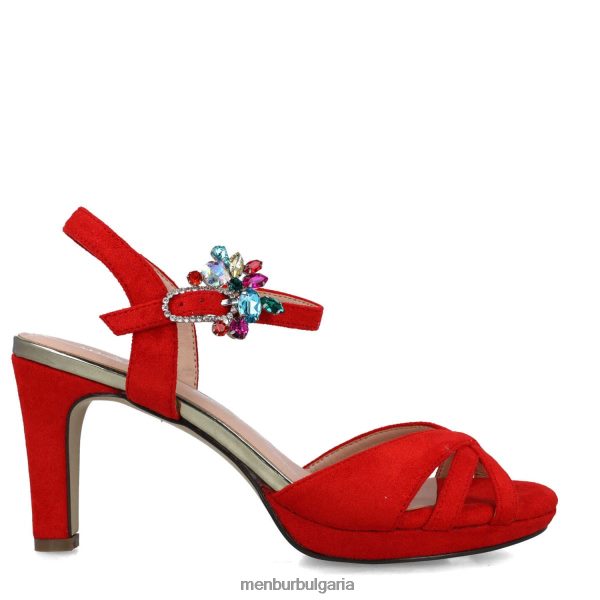 сандали Menbur Орион червен Жени 086RR42864