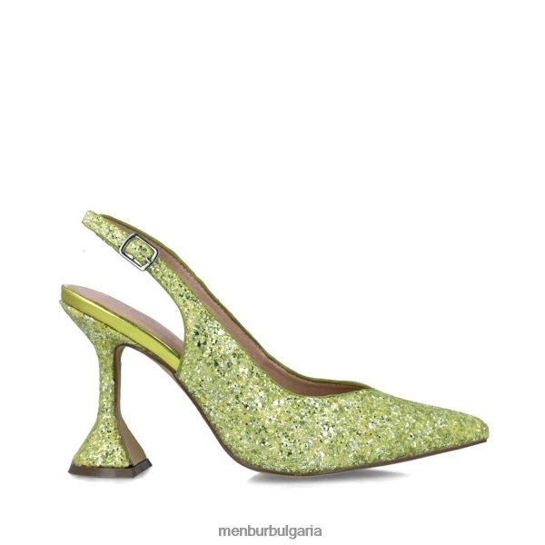 средни и ниски токчета Menbur феникс жълто Жени 086RR41563