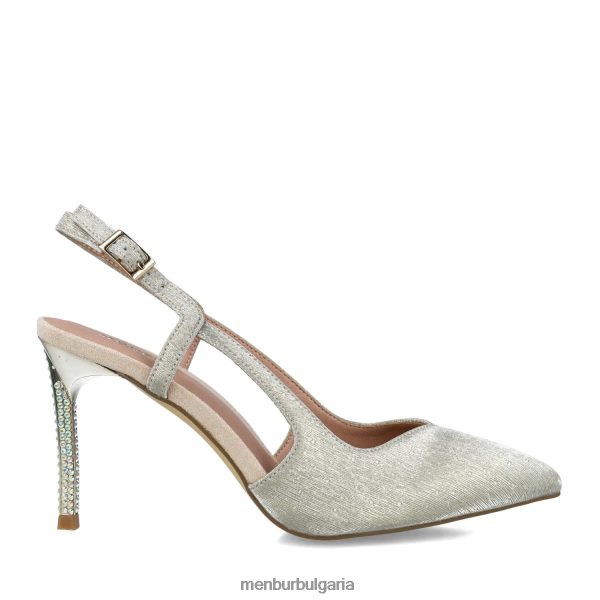 средни и ниски токчета Menbur ачернар злато Жени 086RR41586