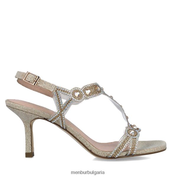 средни и ниски токчета Menbur камелопардалис злато Жени 086RR41617