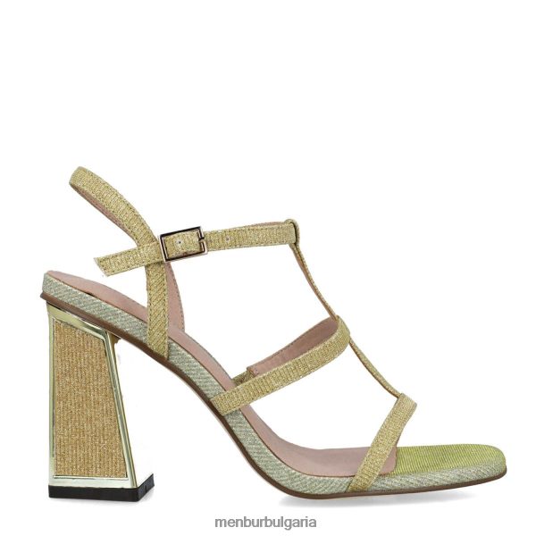 средни и ниски токчета Menbur ларимар злато Жени 086RR41635