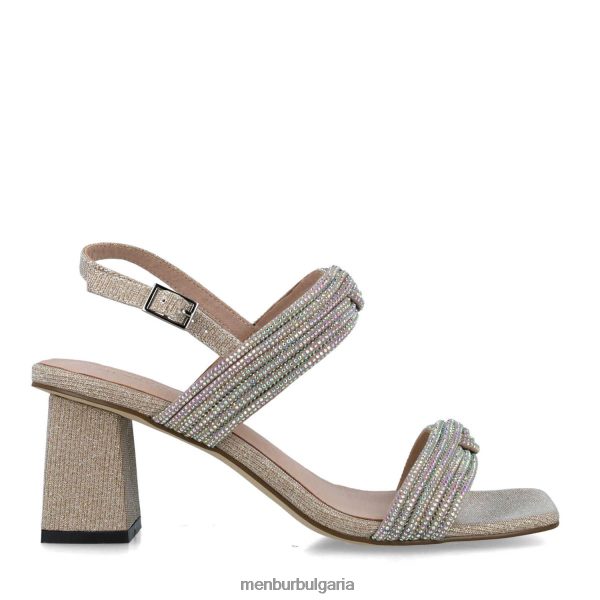 средни и ниски токчета Menbur куарсо злато Жени 086RR41636